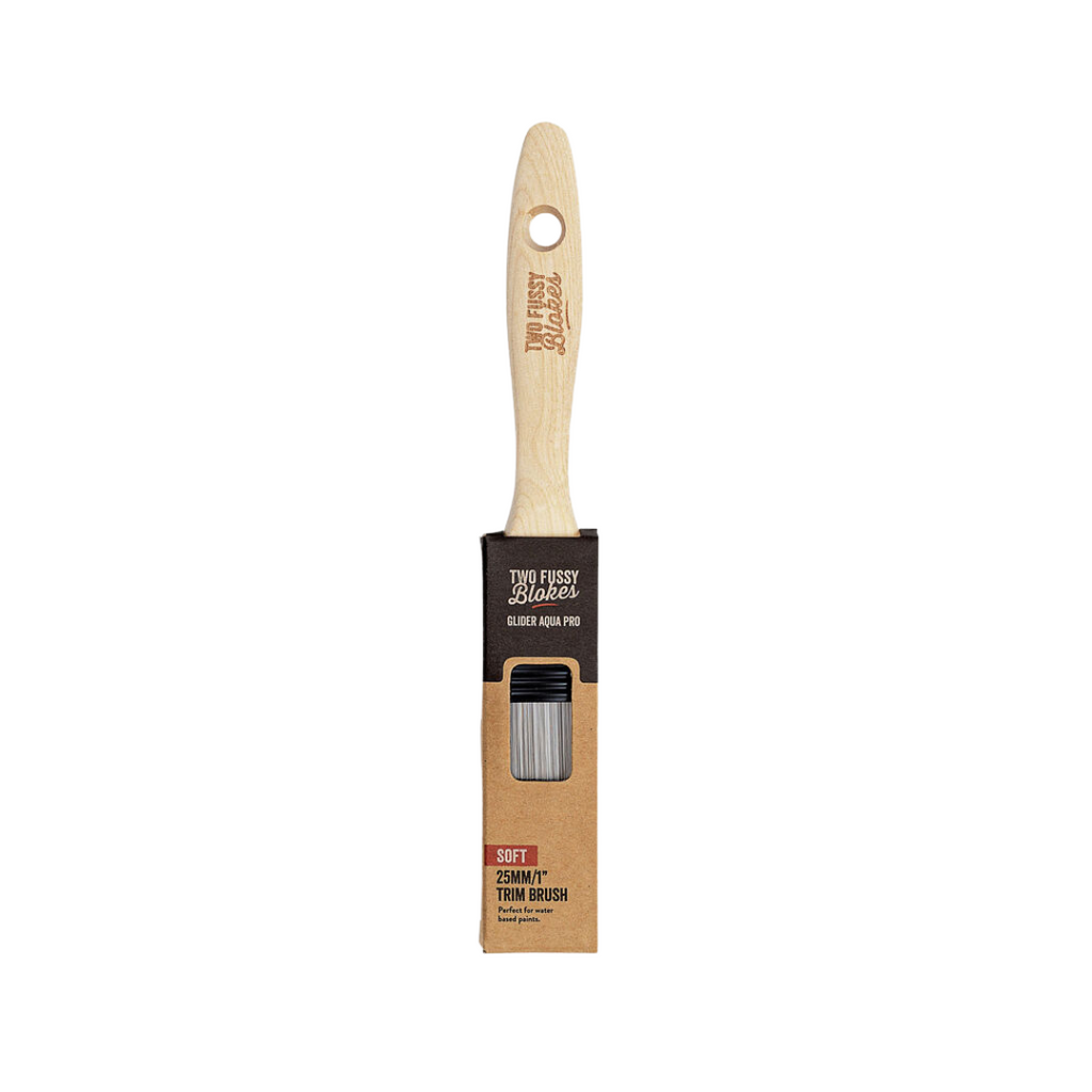 Two Fussy Blokes Glider Aqua Pro Soft Trim Brushes