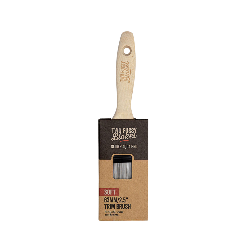 Two Fussy Blokes Glider Aqua Pro Soft Trim Brushes
