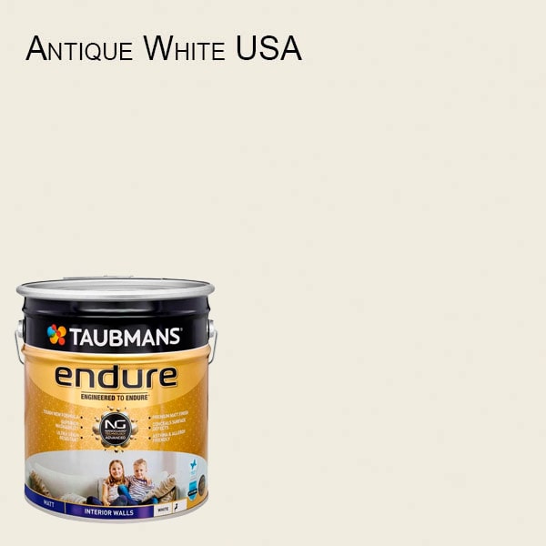 Taubmans Endure Matt  - 10L - Interior Wall Paint  124100/10L