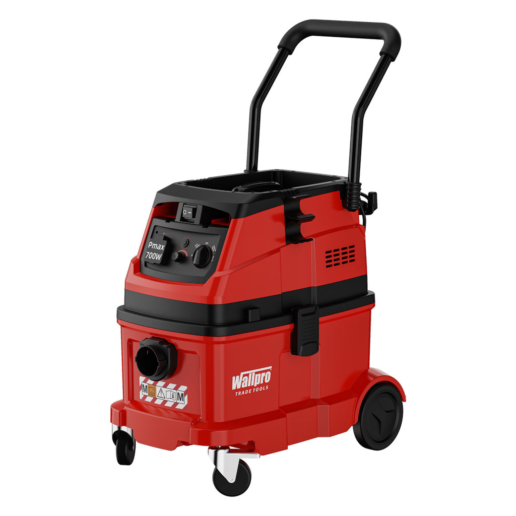 Wallboard Tools 1600W M-Class Dust Extractor 40L Wallpro