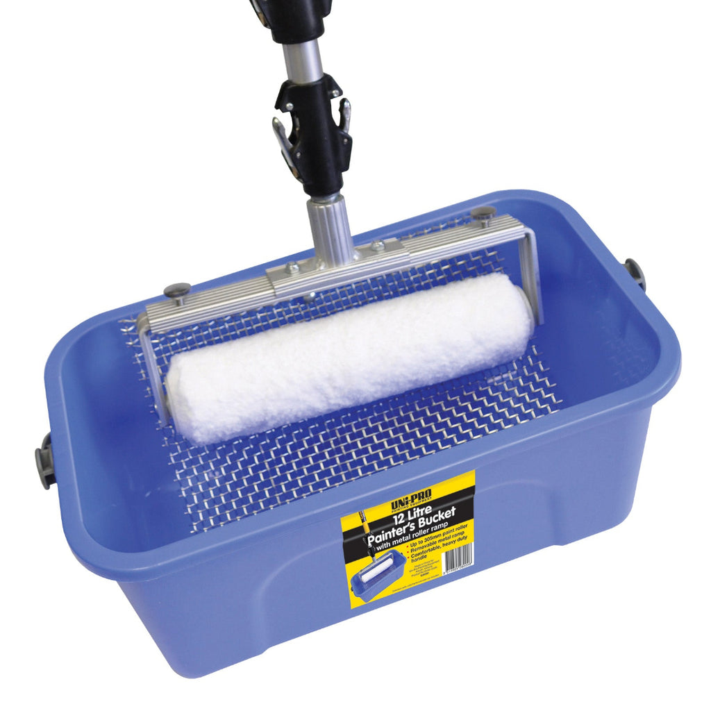 Uni-Pro 12 Litre Paint Bucket with Ramp