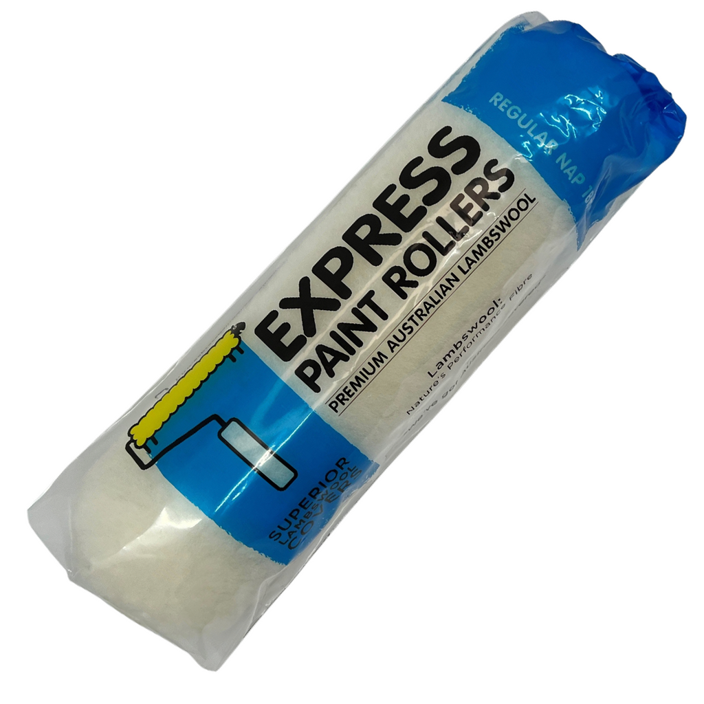Express Rollers Lambswool Roller Cover 18mm Nap - Blue