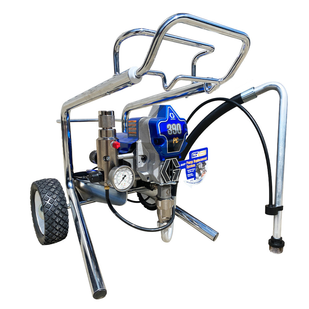 Graco Ultra 390PC Lo-Boy Cart Electric Airless Sprayer (17C387)