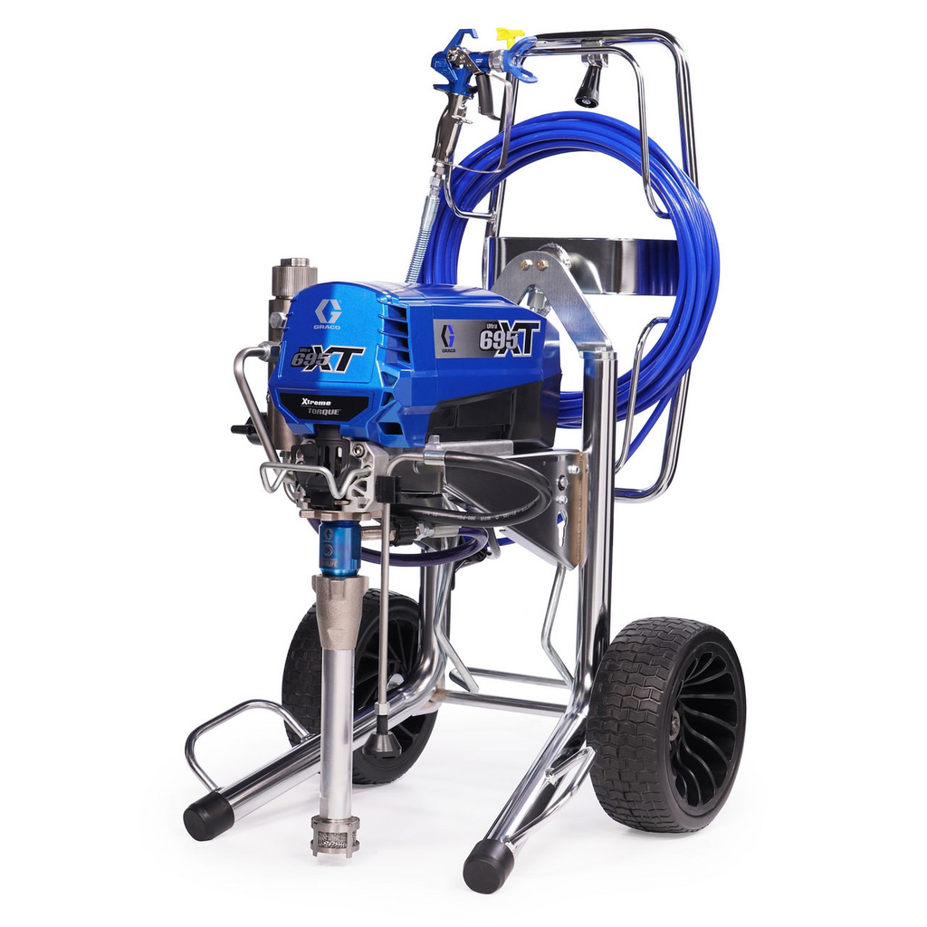 Graco Ultra 695 XT ProContractor Series Electric Airless Sprayer Hi-Boy (19F714) With Value Pack