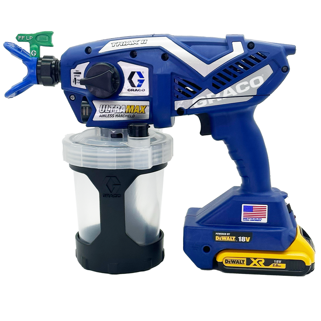 Graco Ultra MAX Cordless Airless Handheld Sprayer (17N225) with Value Pack