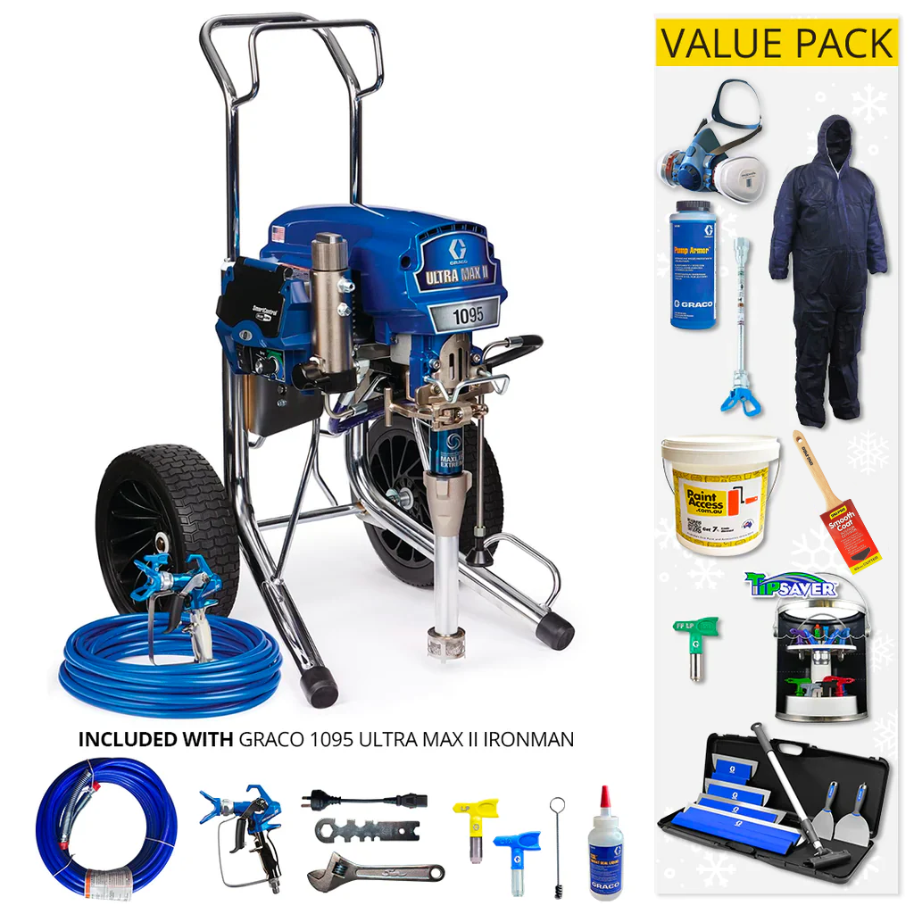 Graco Ultra 1095 Airless Sprayer Range with Value Pack