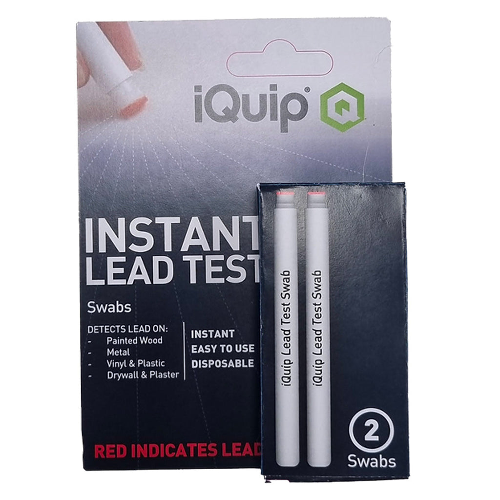 iQuip Instant Lead Test Kit 2 pack for detecting lead on painted timber and metal