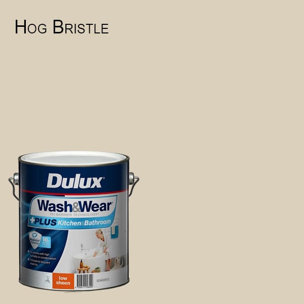 DULUX Wash&Wear + PLUS Kitchen & Bathroom Low Sheen 10L