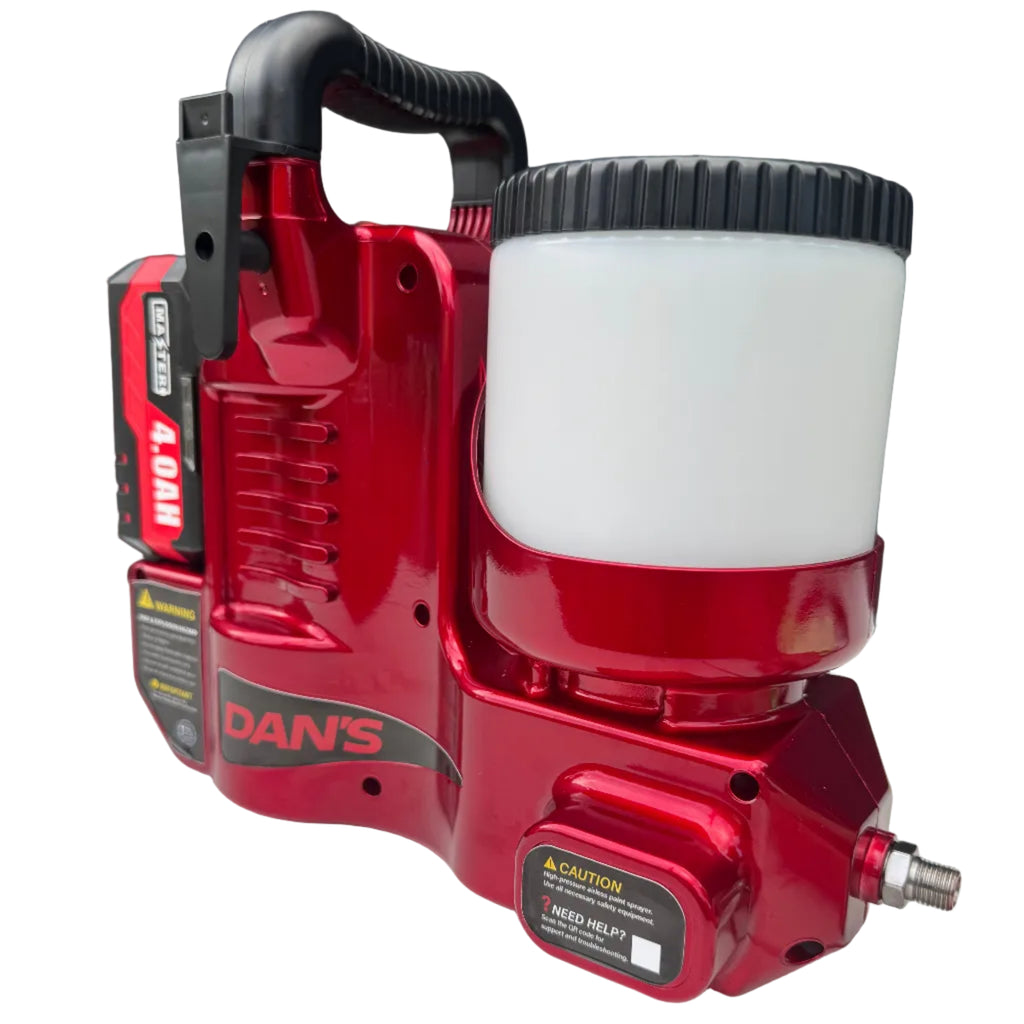Dan’s Compact  Cordless Airless  Paint Sprayer