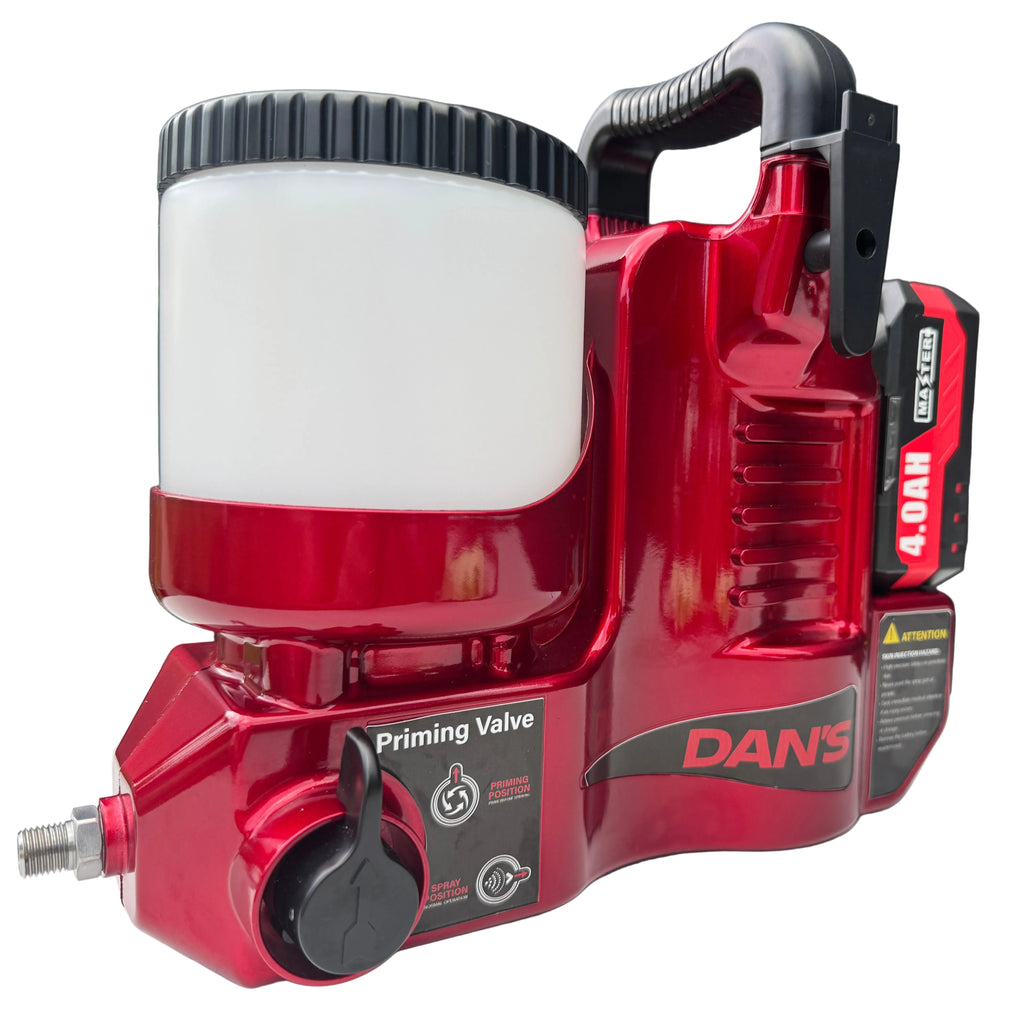 Dan’s Compact  Cordless Airless  Paint Sprayer