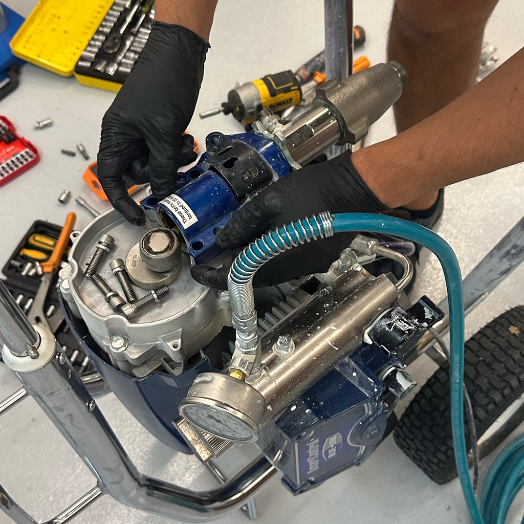 Graco Paint Sprayer Pump Replacement - Set Fee - 2 hours (parts not included)