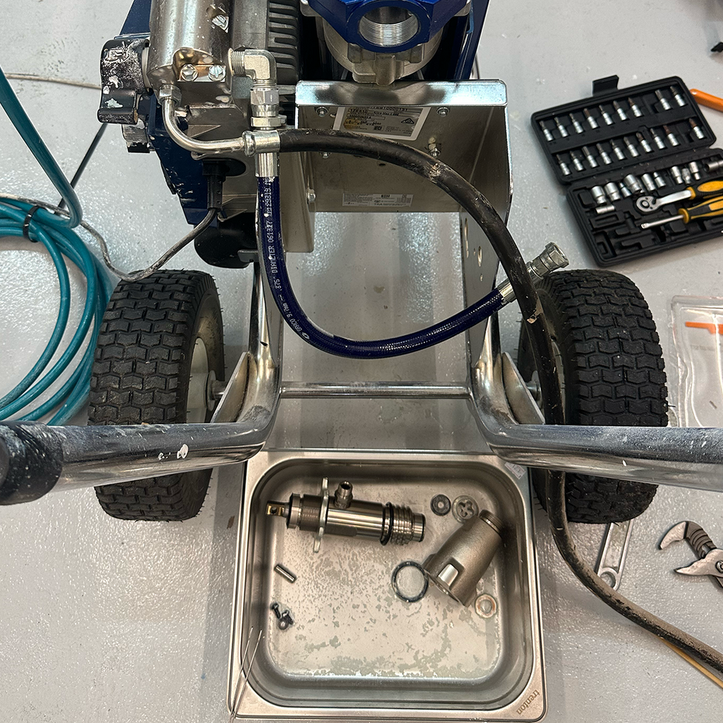 Paint Sprayer Complete Repair - Set Fee - 4 hours (parts not included)