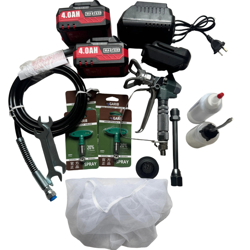 Dan's Airless BackPack Paint Sprayer  - BackSprayMate (Black)