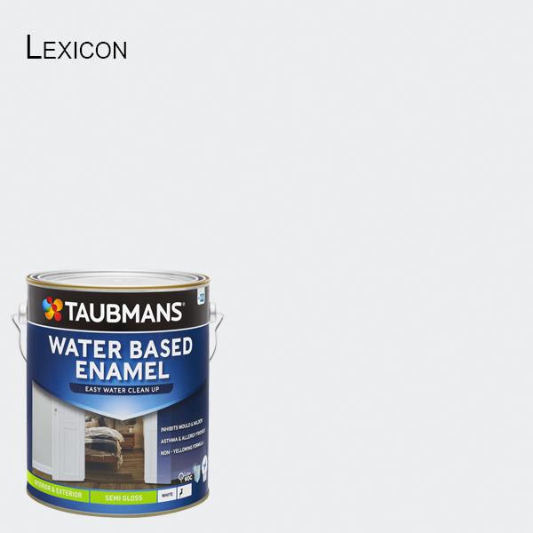 Taubmans Water Based Enamel Semi Gloss  - 121410/4L