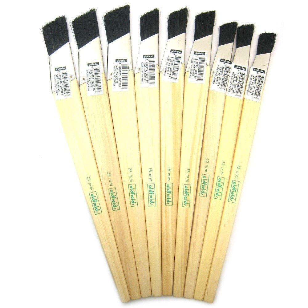 Oldfields Lining Fitches with Natural Bristle Filament - Pack of 10
