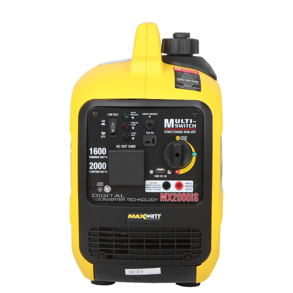 MaxWatt 2000W Pure Sine Wave Digital Inverter Generator