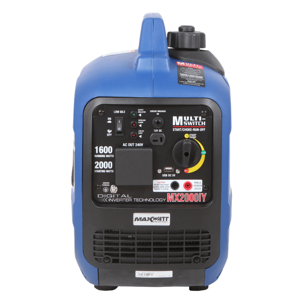 MaxWatt 2000W Inverter Generator Powered By Yamaha