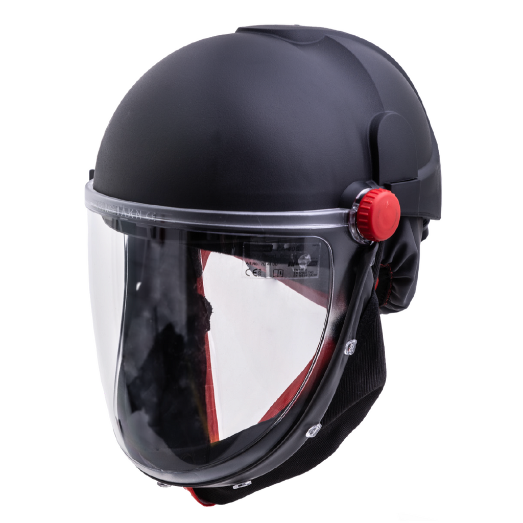 Maxisafe CleanAIR Helmet with flip-up visor and PAPR