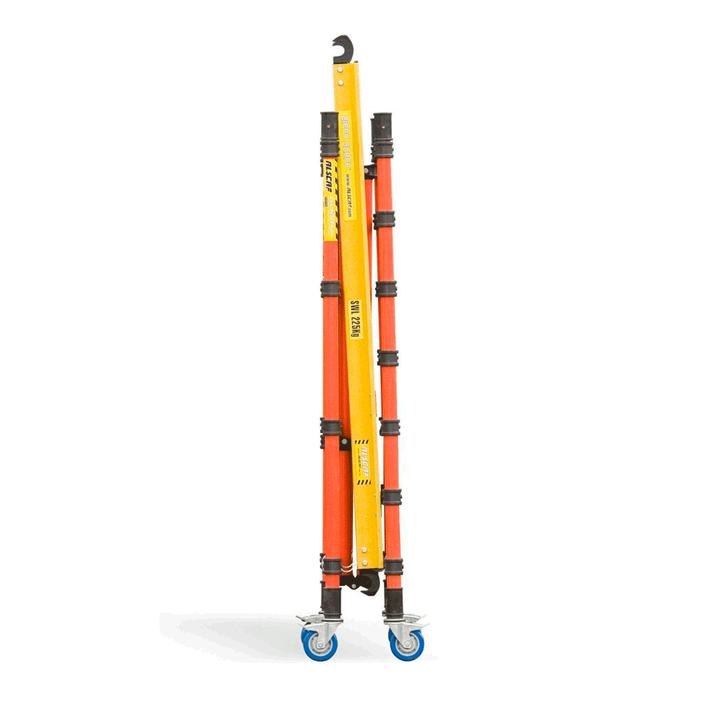 Oldfields Zippy Scaff™ Fibreglass Folding Scaffold Base Unit (Non-Conductive)