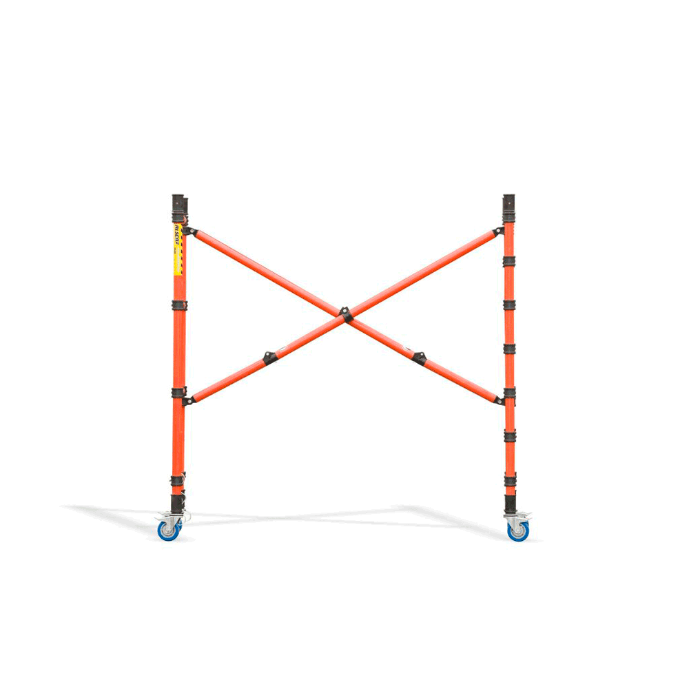 Oldfields Zippy Scaff™ Fibreglass Folding Scaffold Base Unit (Non-Conductive)