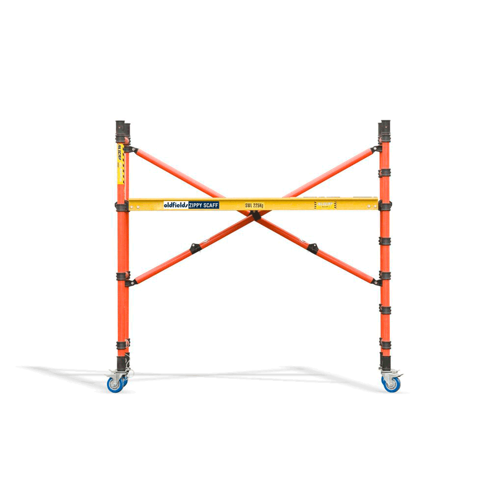 Oldfields Zippy Scaff™ Fibreglass Folding Scaffold Base Unit (Non-Conductive)