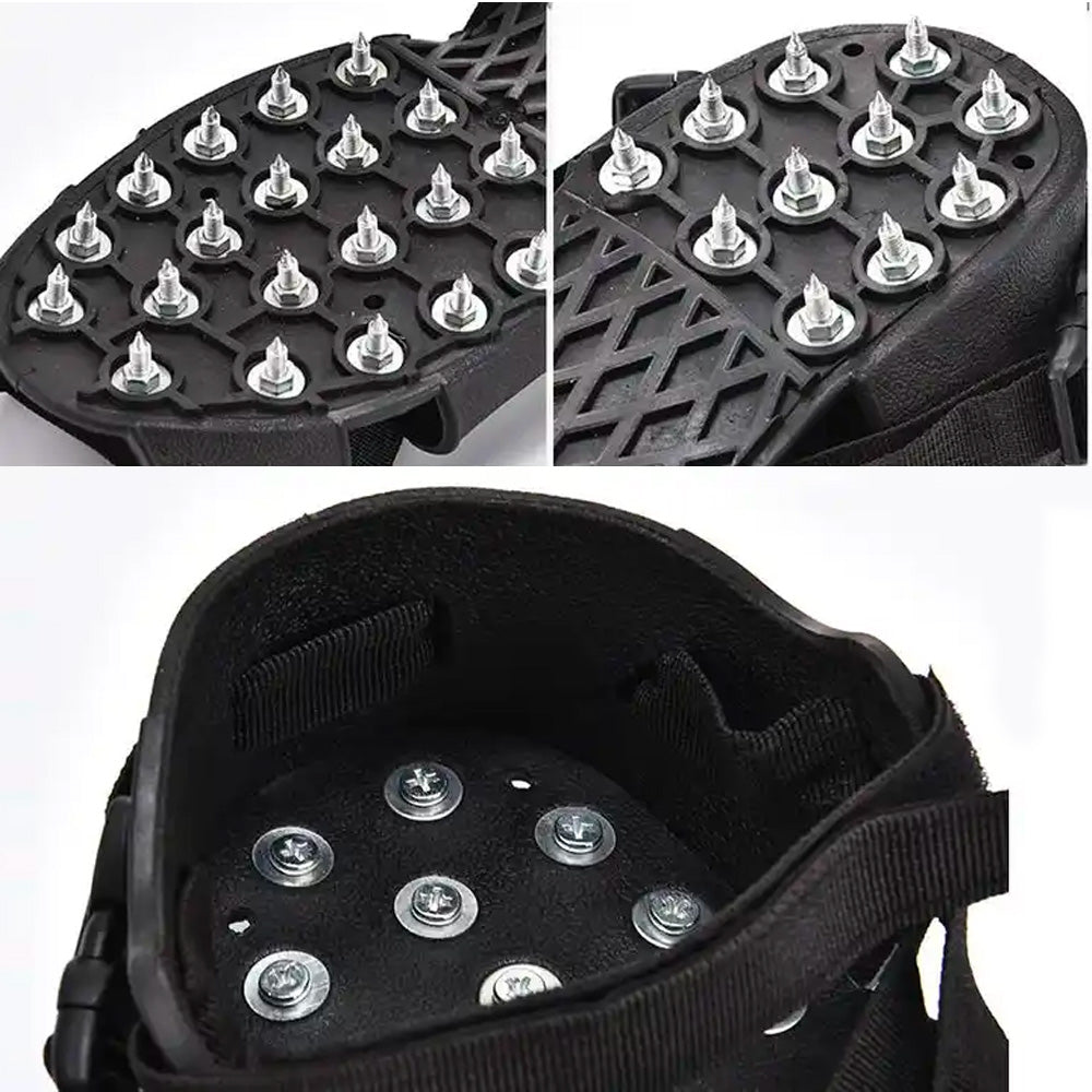 PaintAccess Soft Rubber Spiked Shoes for Floor Painting