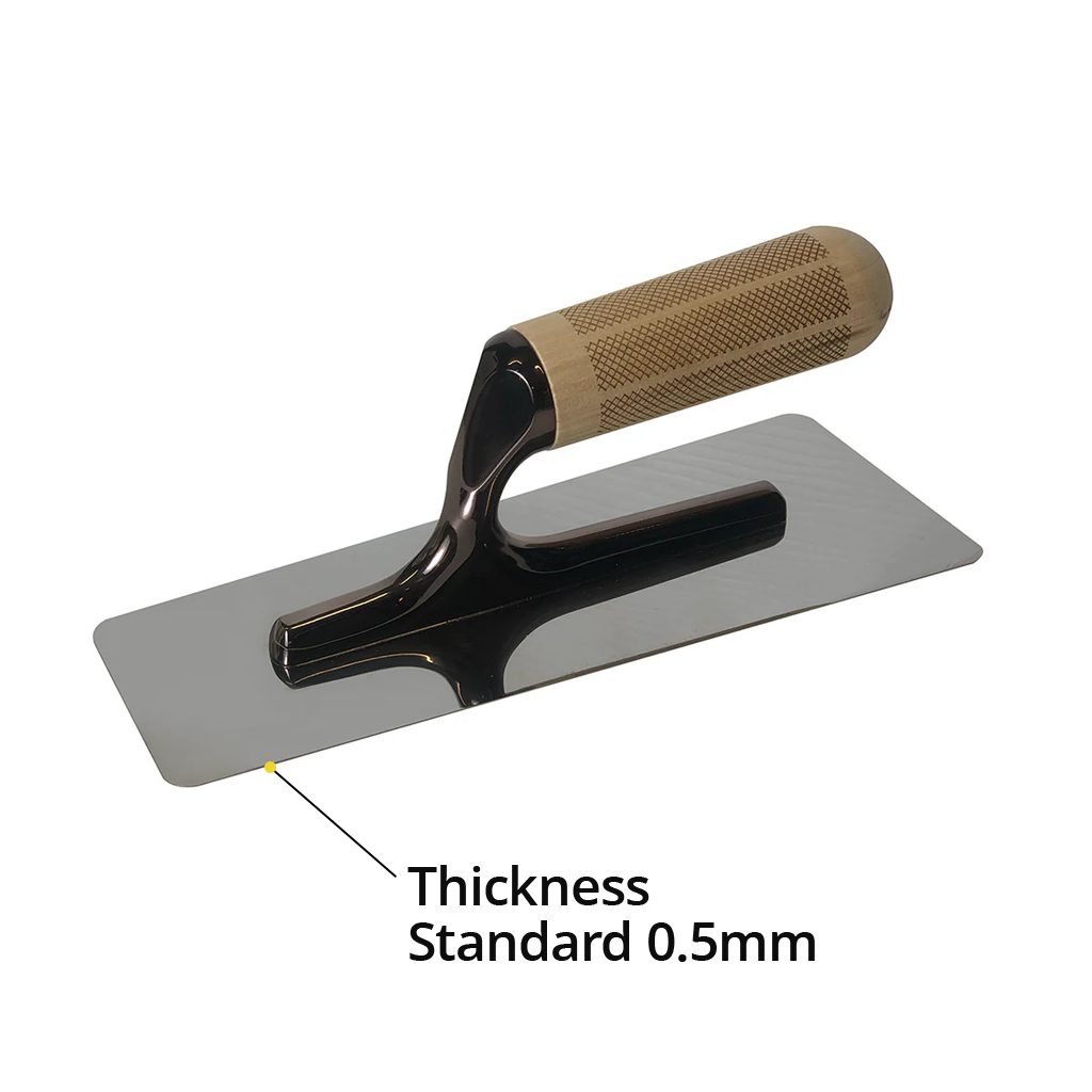 PaintAccess 24cm Venetian Plaster Trowel for Stucco with Wooden Handle - Special