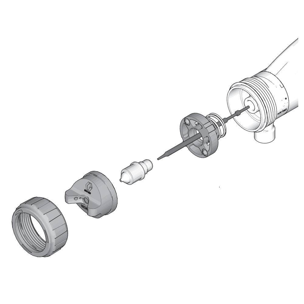Graco Edge II HVLP Quick Release Fluid Sets Range