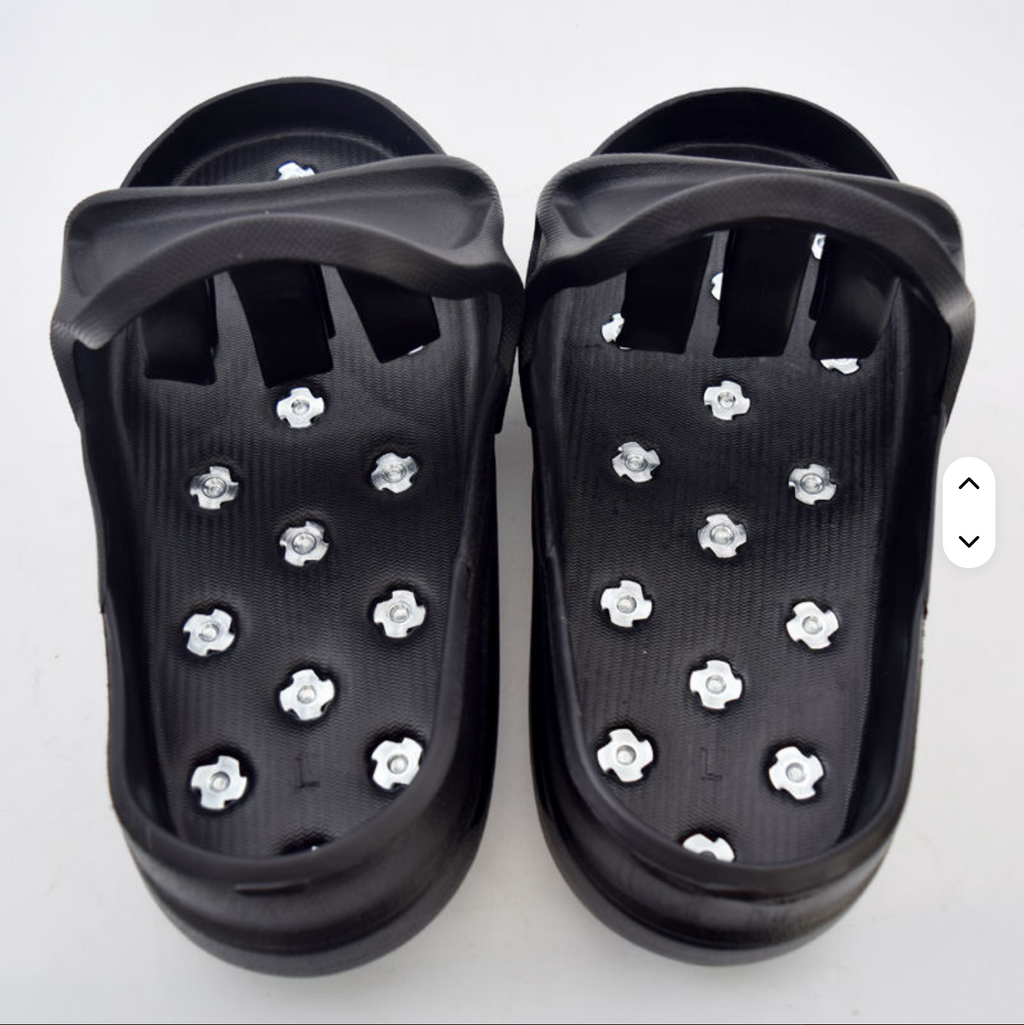 PaintAccess Spike Shoes for Epoxy Flooring – Professional Floor Coating Spiked Sandals