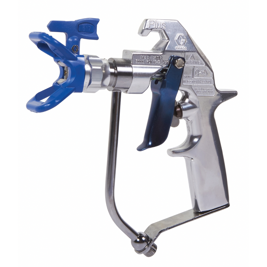 Graco Silver Plus Airless Spray Gun with 2-Finger Trigger & RAC X Guard (246240)