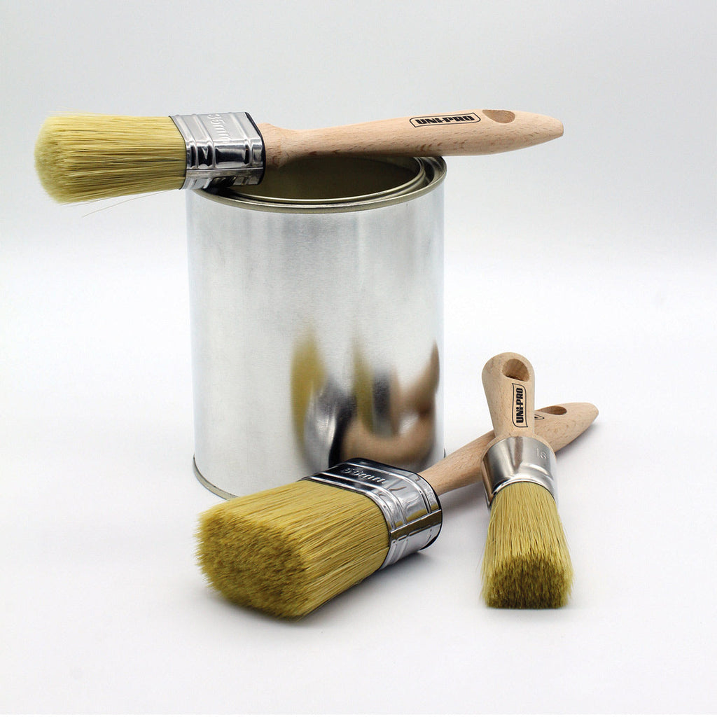 Uni-Pro Chalk Paint Brush Range - Box of 10