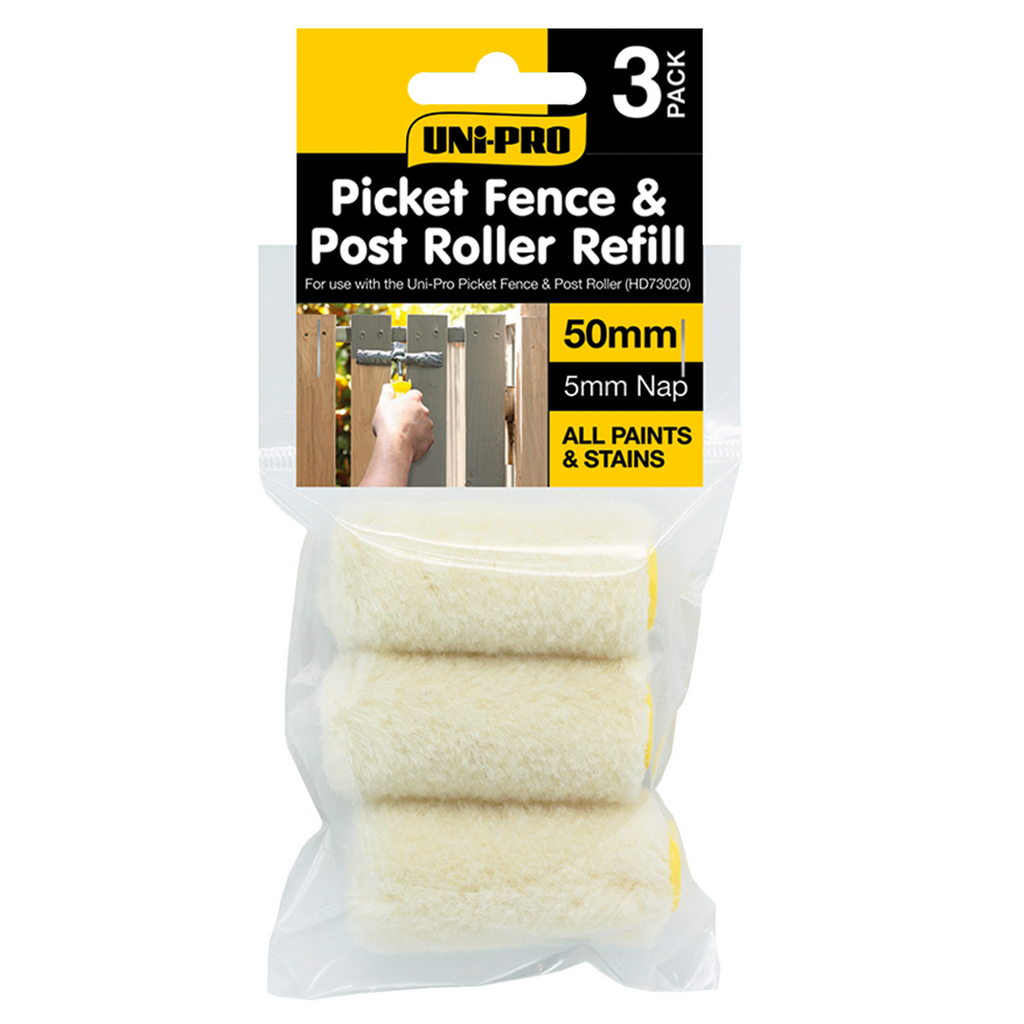 Uni-Pro Picket Fence and Post Roller - Box of 6