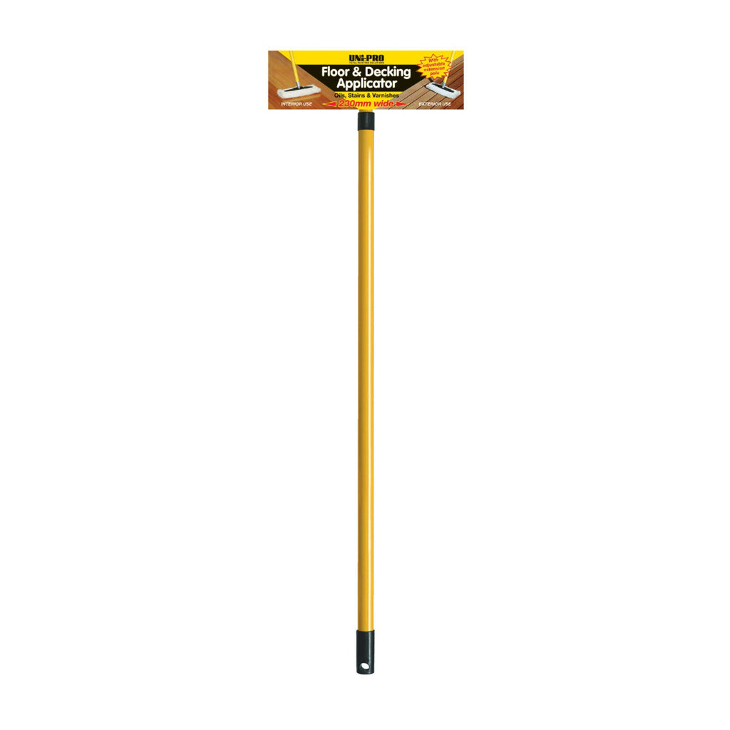 Uni-Pro Sheepskin Floor Applicator Block/Handle & Pad Complete - Box of 6