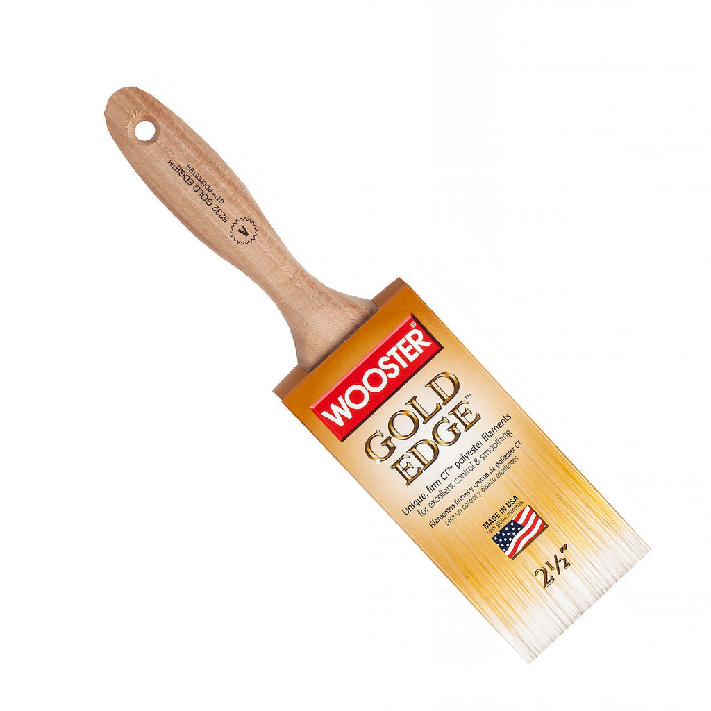 Wooster Gold Edge Flat Oval Paint Brush 5232