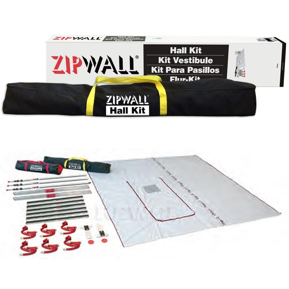 ZipWall Hall Kit - 3 x Spring-loaded Poles + Accessories (ZHK3)
