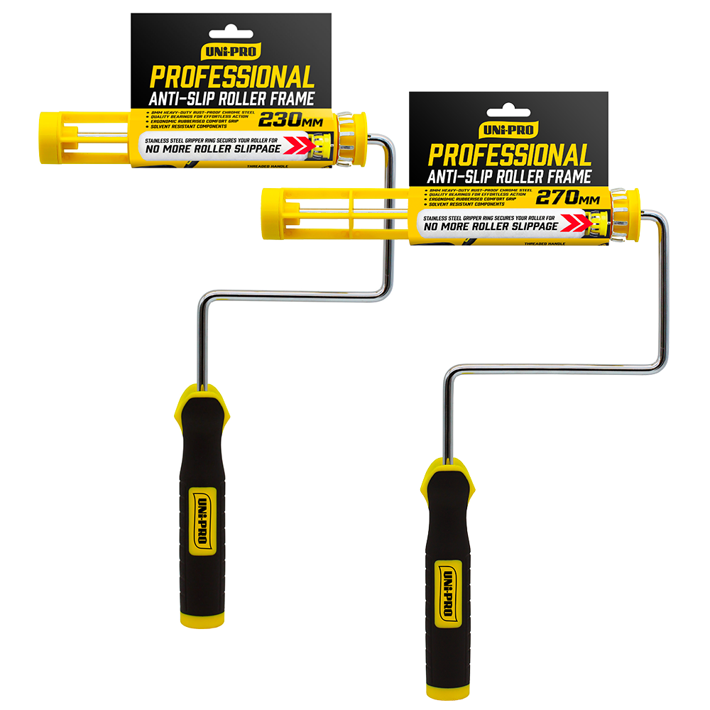 Uni-Pro Professional Anti-Slip Roller Frame Range - Box of 12