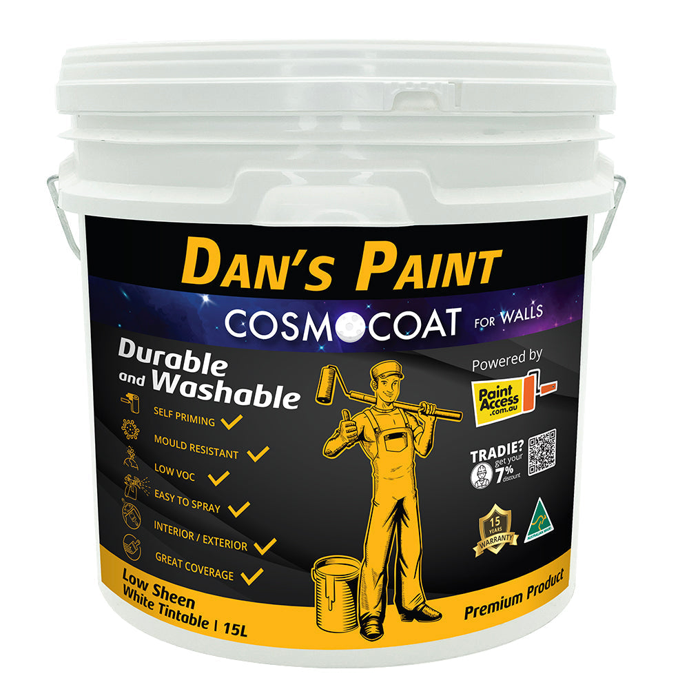 Dan's Paint Cosmocoat Dark Colours 15L - 36 Bucket Bulk Deal