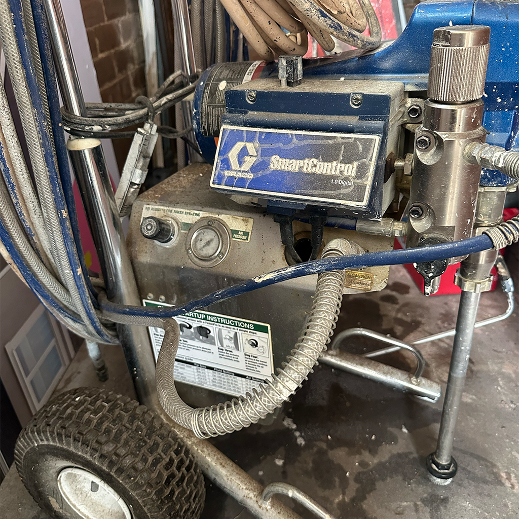 Graco FinishPro II 395 PC Air-Assisted Airless Sprayer - used paint sprayer