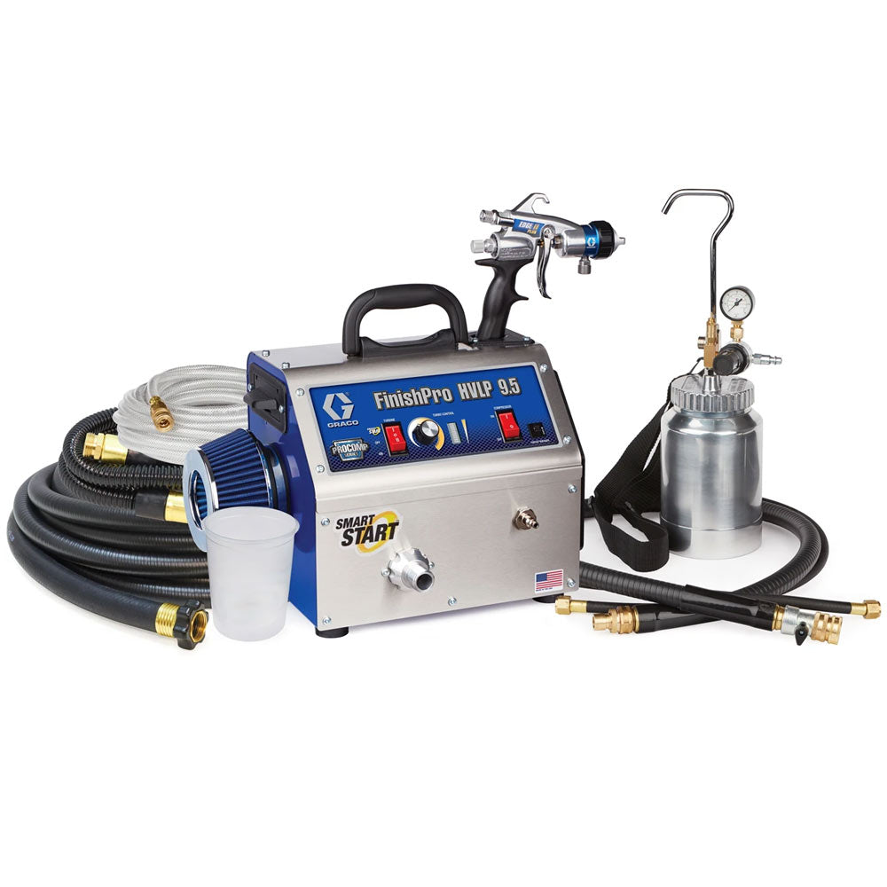 Graco FinishPro HVLP 9.5 5-Stage Turbine ProComp Series Sprayer (17R081)