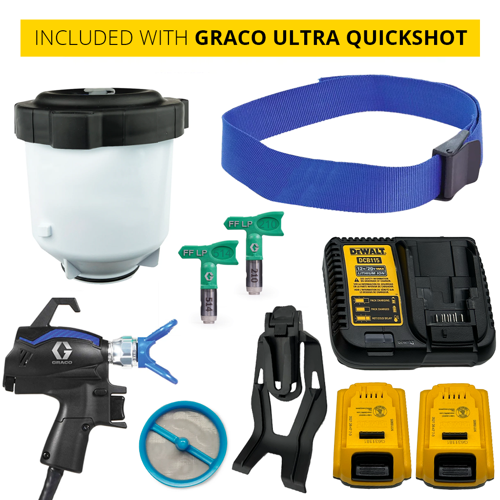 Graco Ultra QuickShot + PaintAccess Backpack