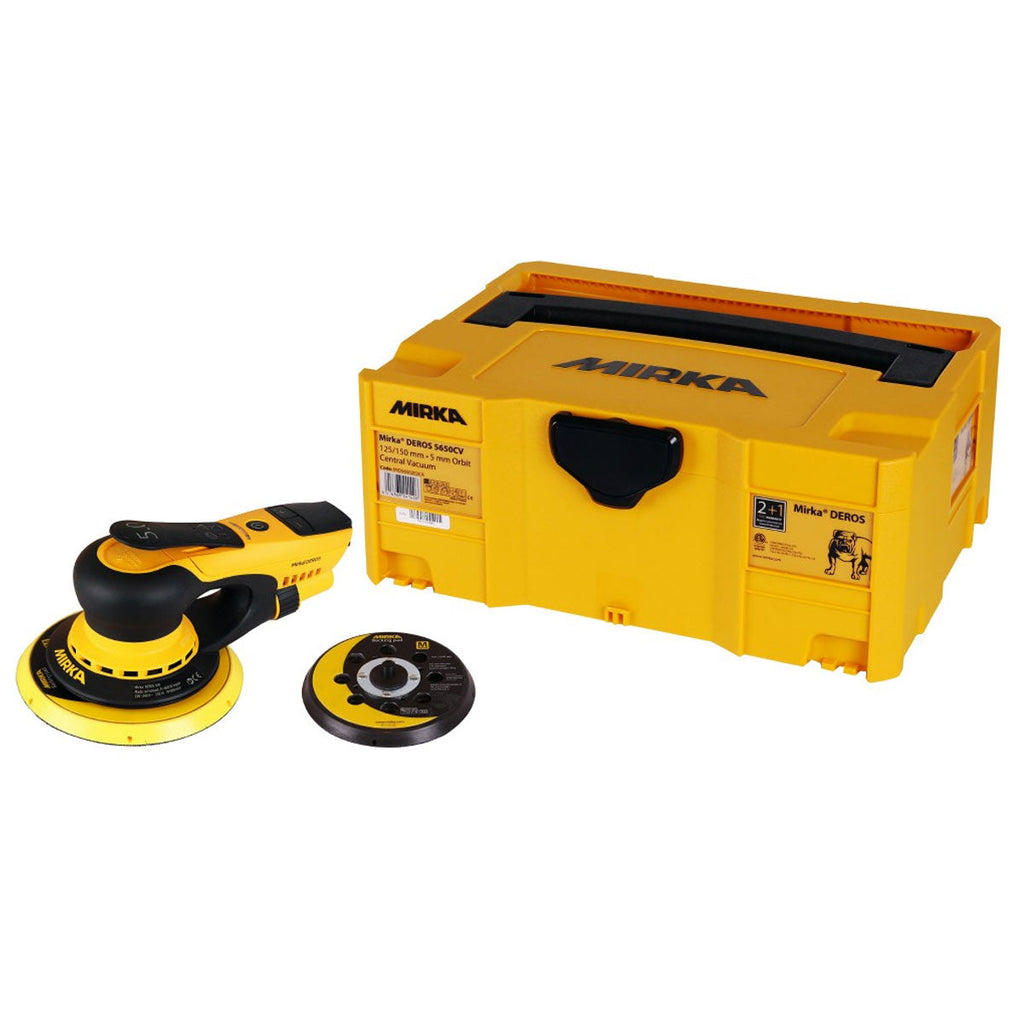 Mirka DEROS II 5650CV In-Case Solution - Kit Deal