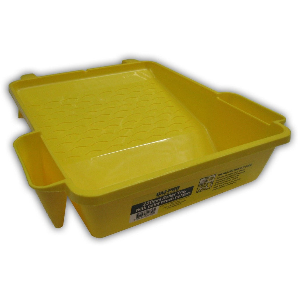Uni-Pro 230mm Paint Tray With Brush Holders - Box of 24